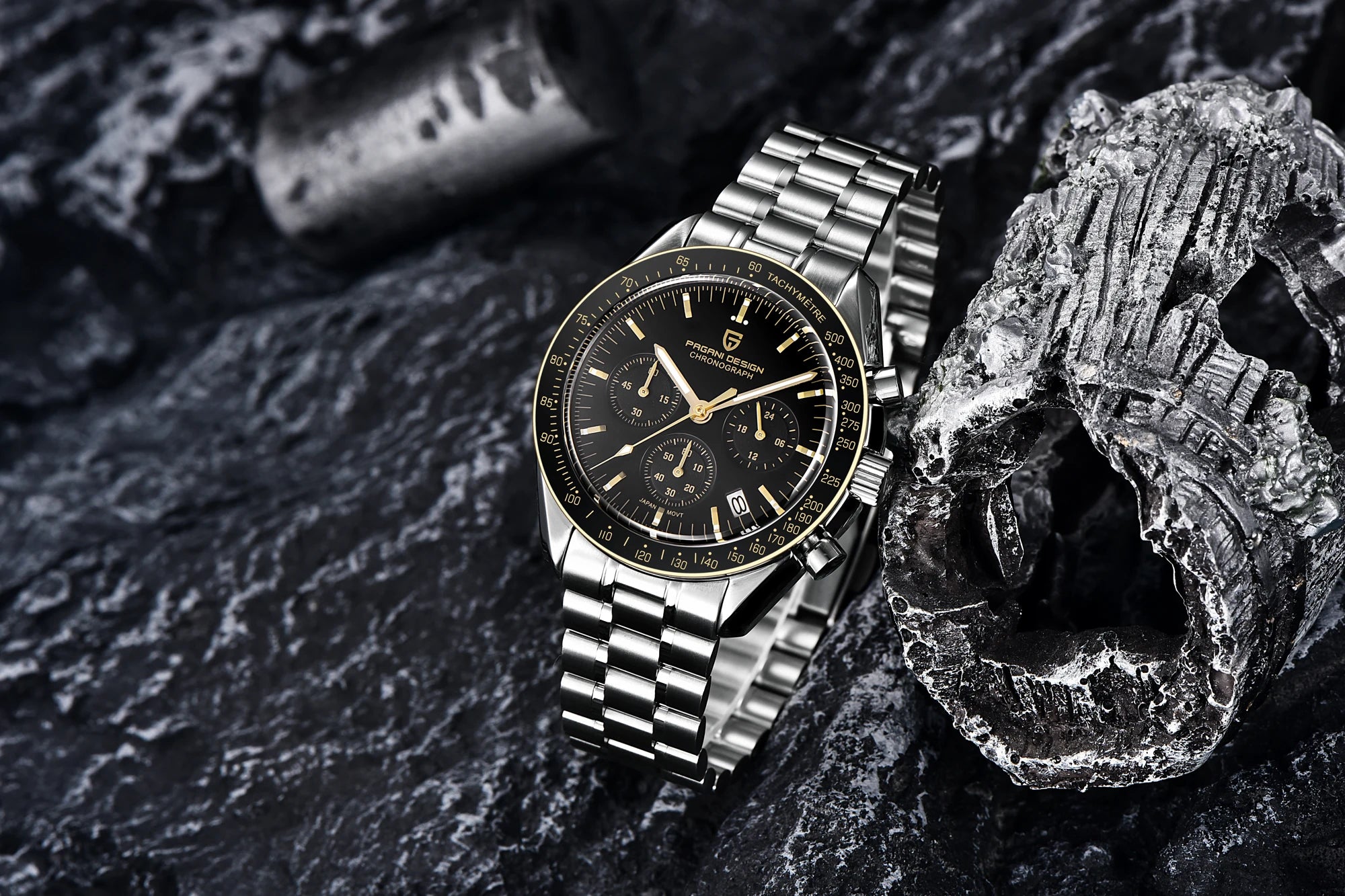 PAGANI DESIGN Men's Steel Watch