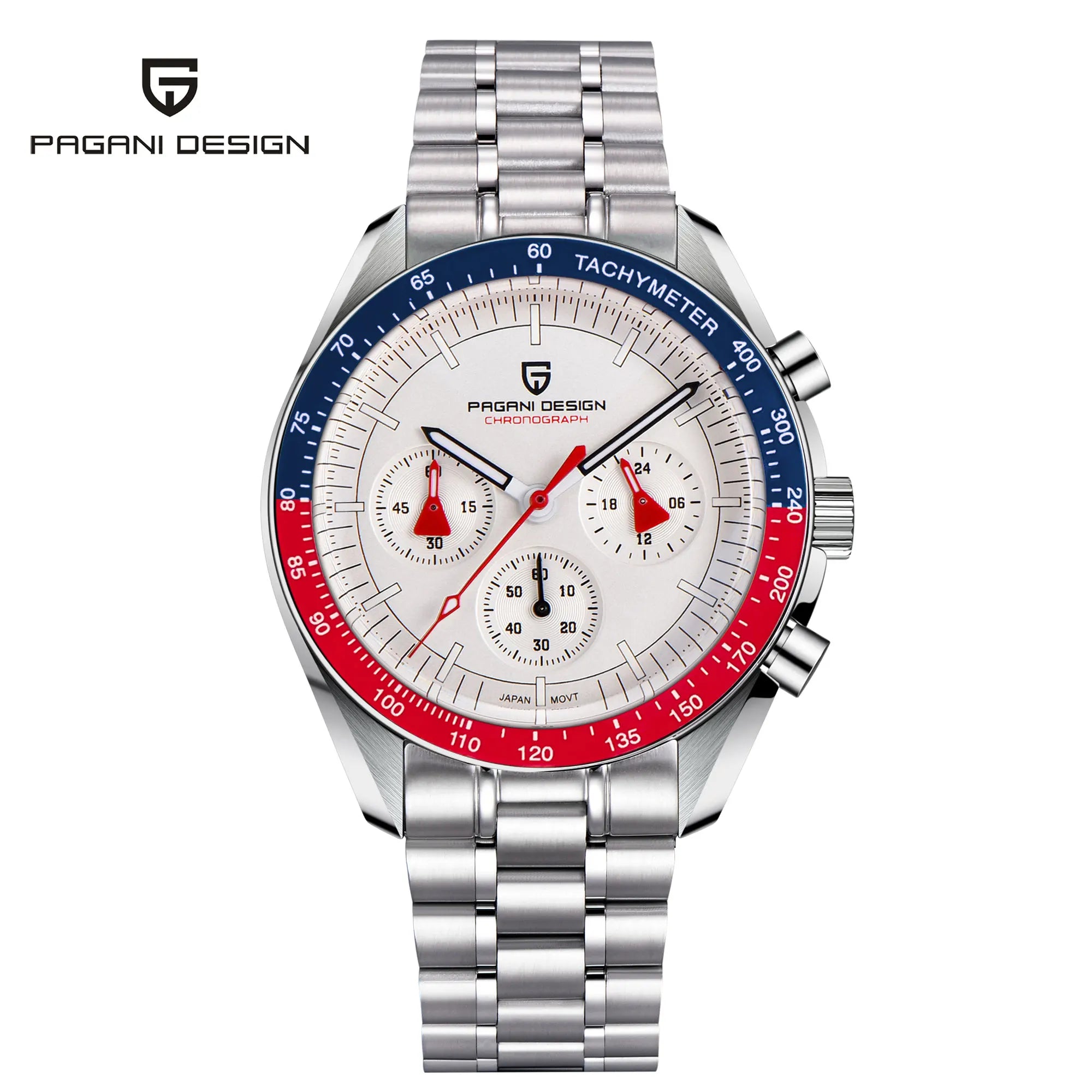 PAGANI DESIGN Men's Steel Watch