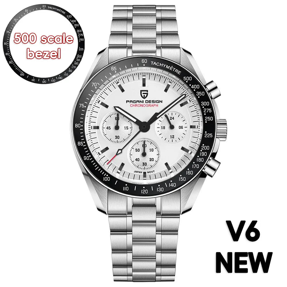 PAGANI DESIGN Men's Steel Watch