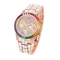 Luxury Square Crystal Men's Watch