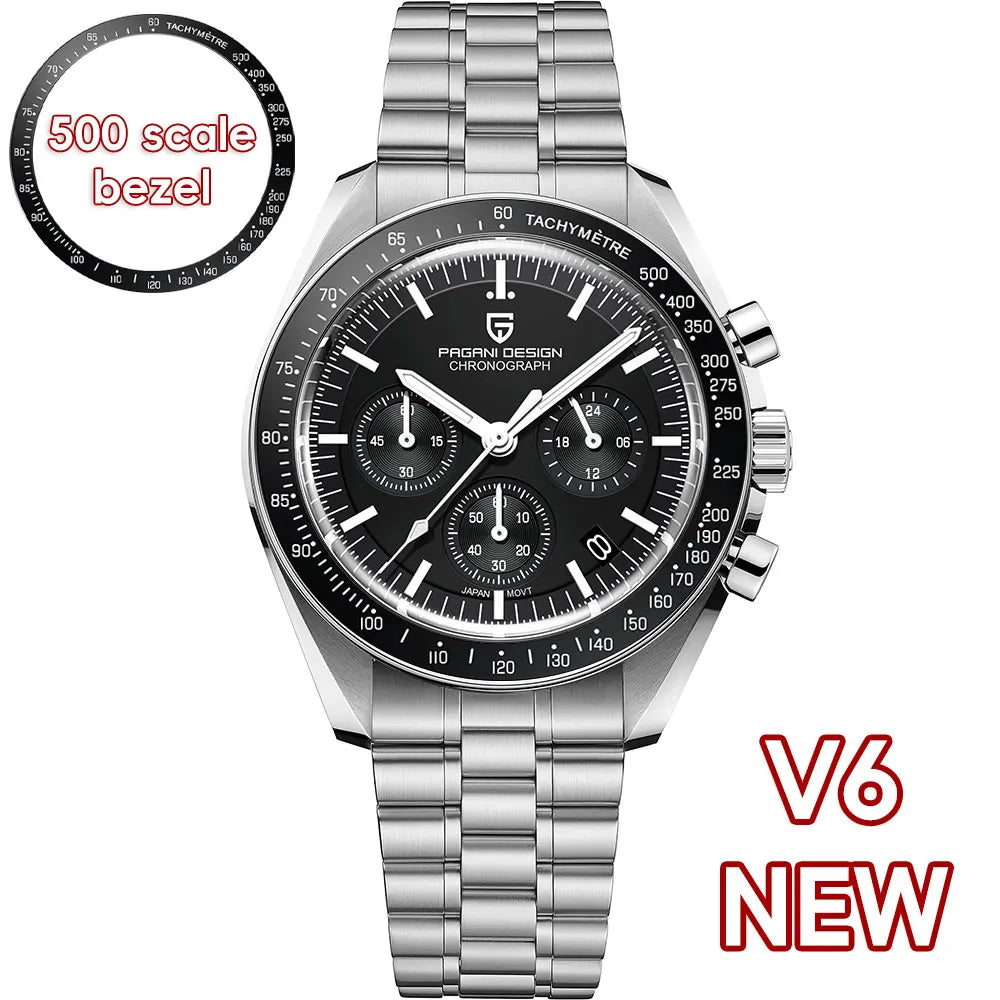 PAGANI DESIGN Men's Steel Watch