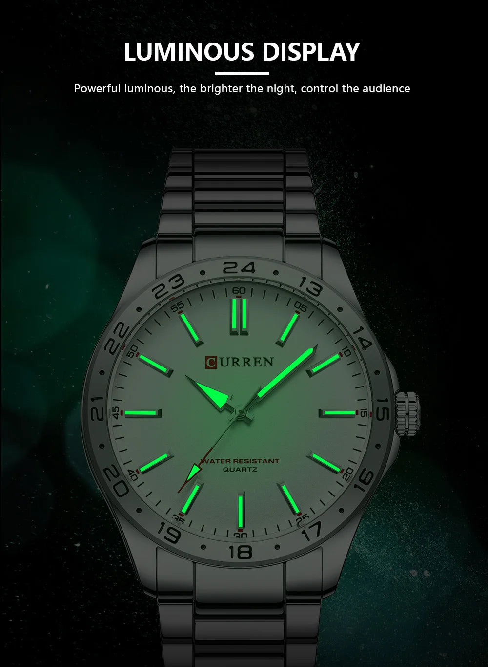 CURREN Men's Classic Business Watch