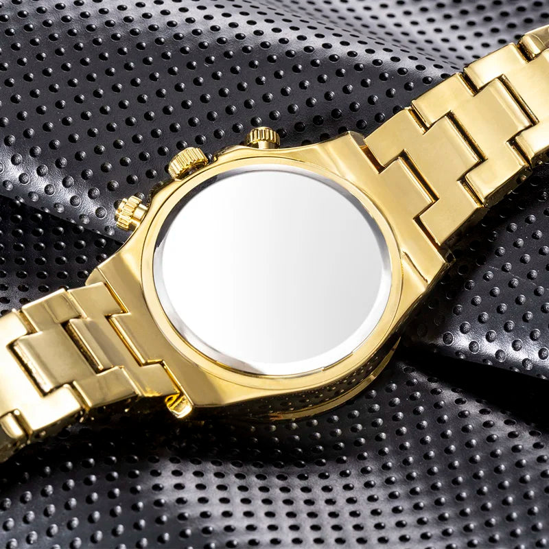 Luxury Square Crystal Men's Watch