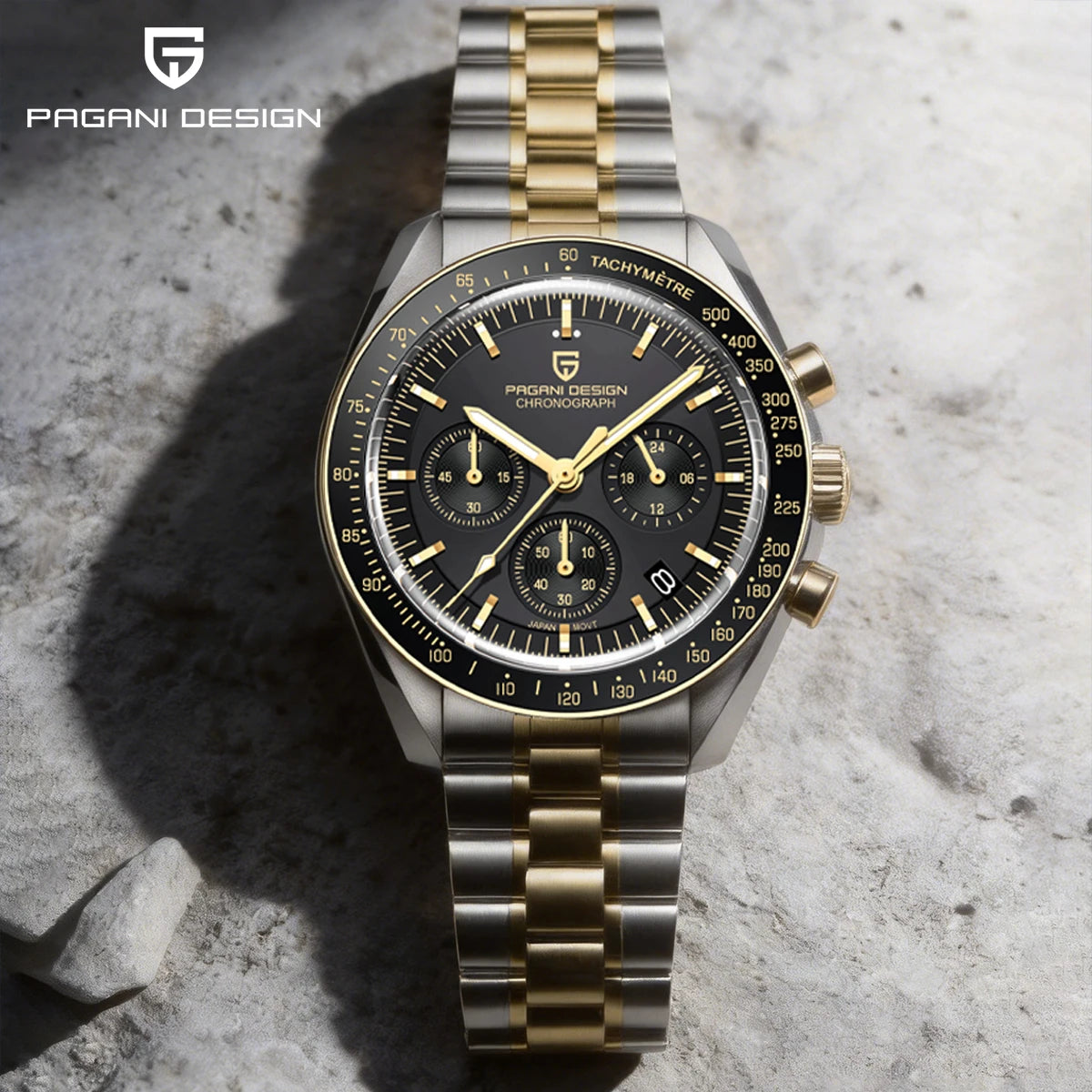 PAGANI DESIGN Men's Steel Watch
