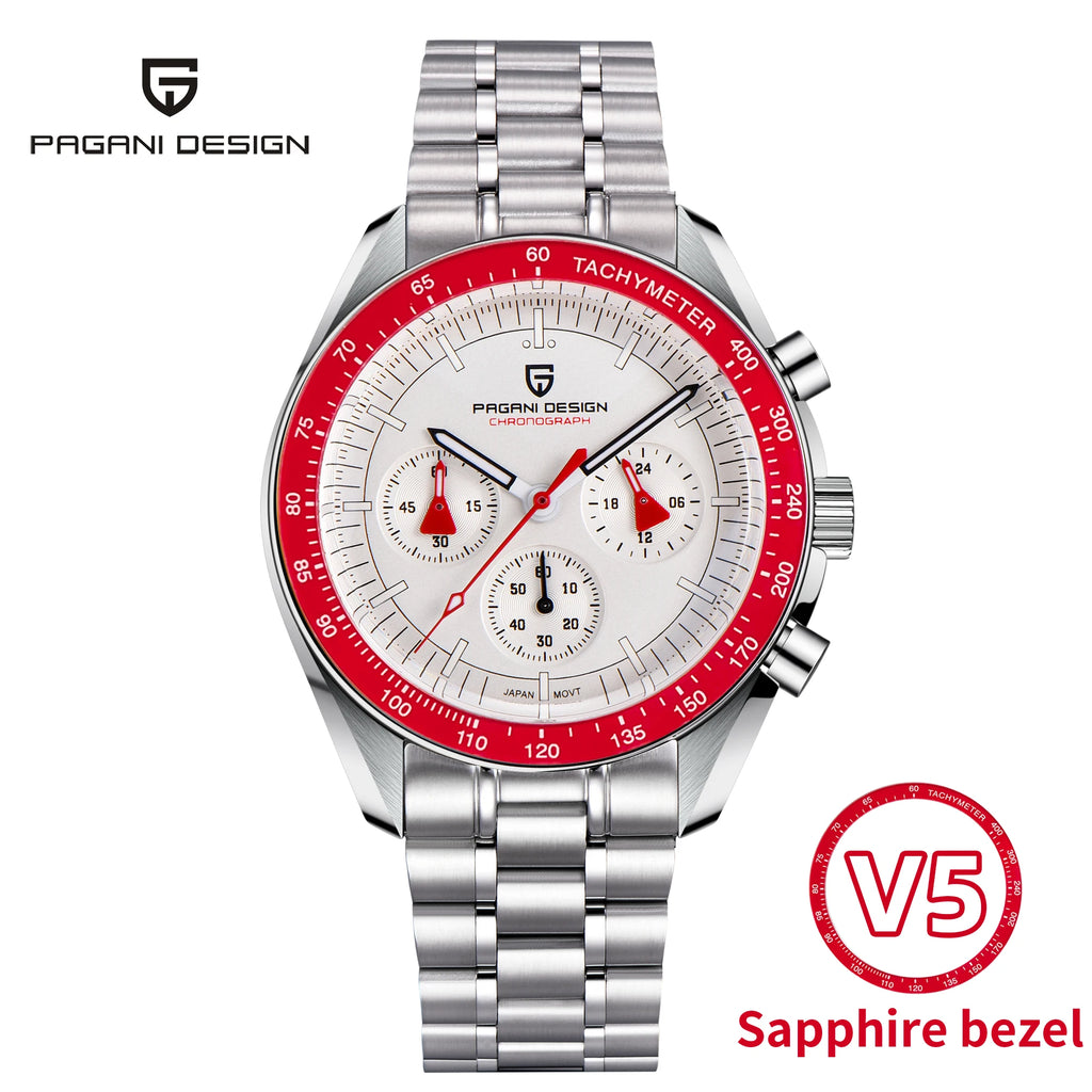 PAGANI DESIGN Men's Steel Watch