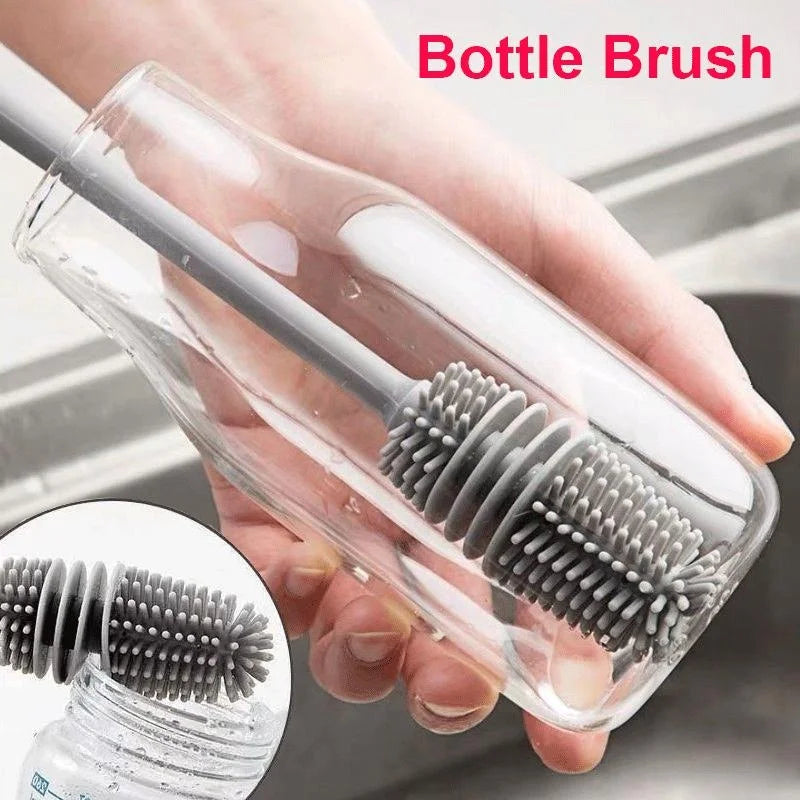 Long Handle Bottle Cleaning Brush