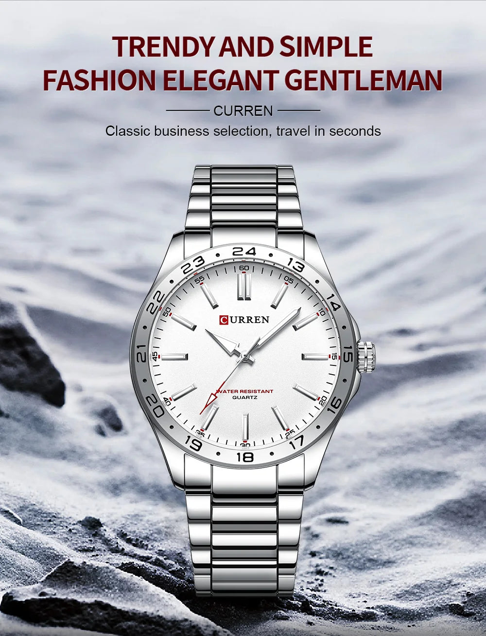 CURREN Men's Classic Business Watch