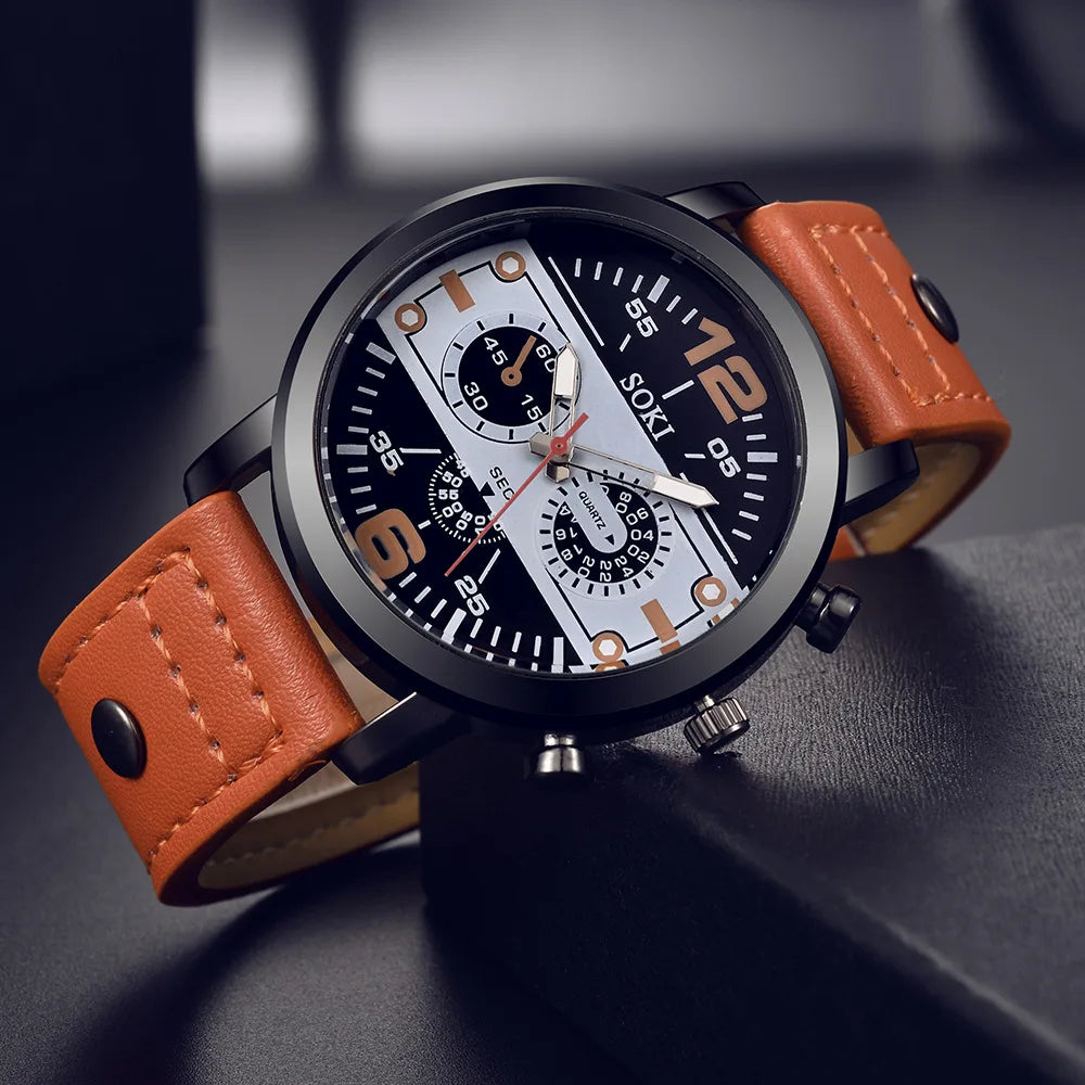 UTHAI Quartz Fashion Men's Watch