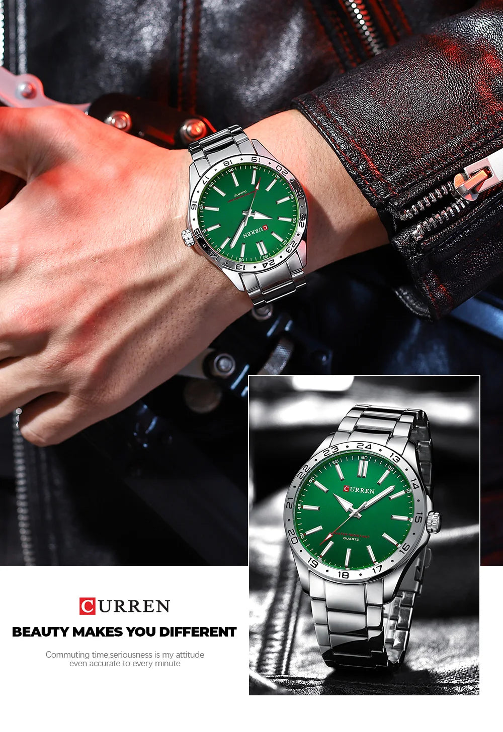 CURREN Men's Classic Business Watch