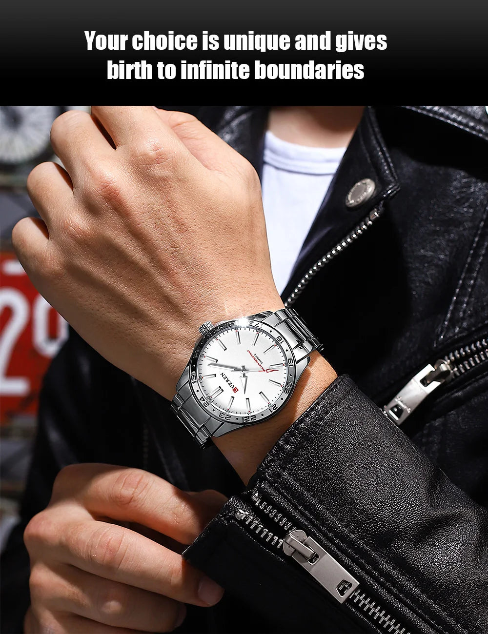 CURREN Men's Classic Business Watch