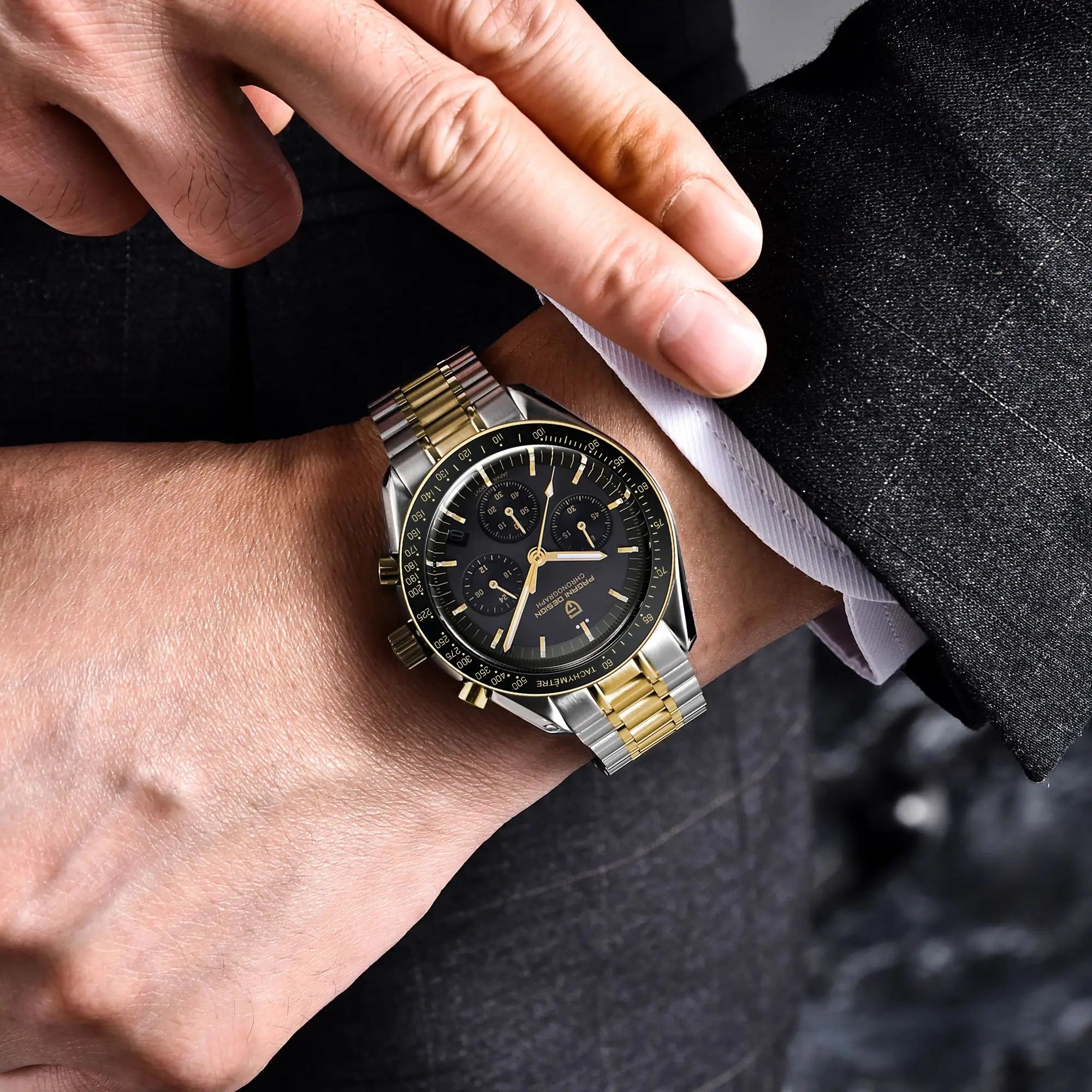 PAGANI DESIGN Men's Steel Watch