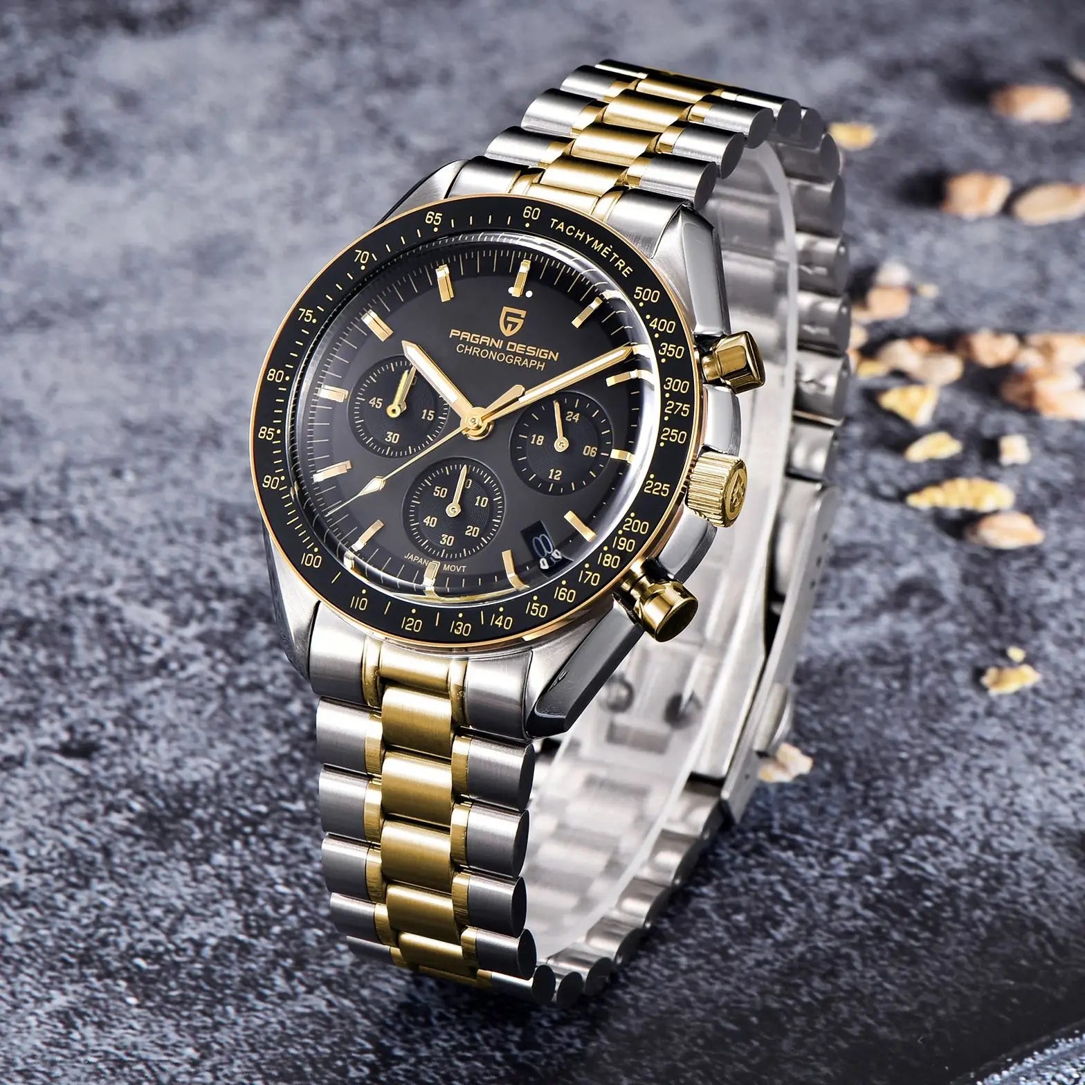 PAGANI DESIGN Men's Steel Watch