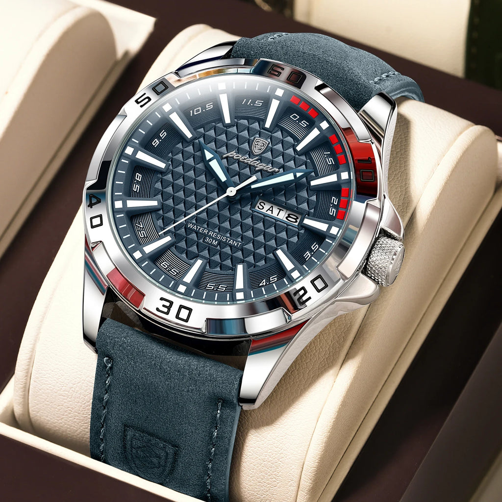 POEDAGAR Luxury Men's Watch