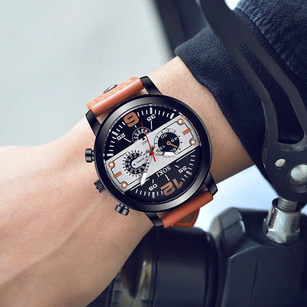 UTHAI Quartz Fashion Men's Watch