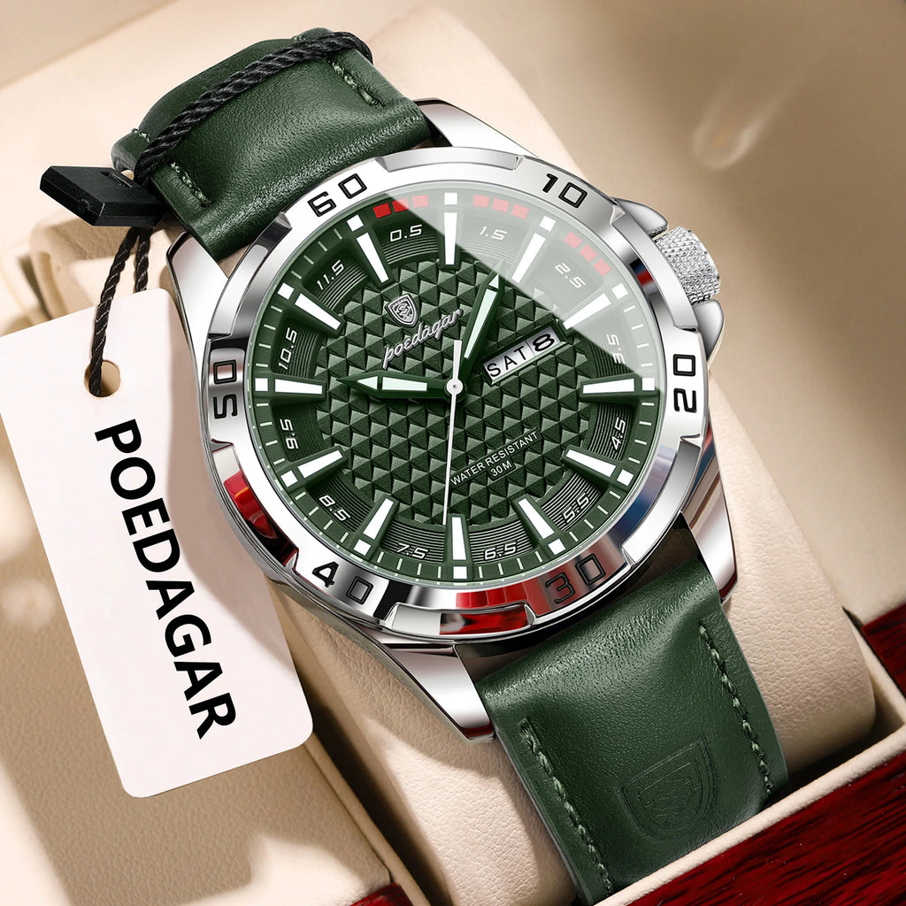 POEDAGAR Luxury Men's Watch