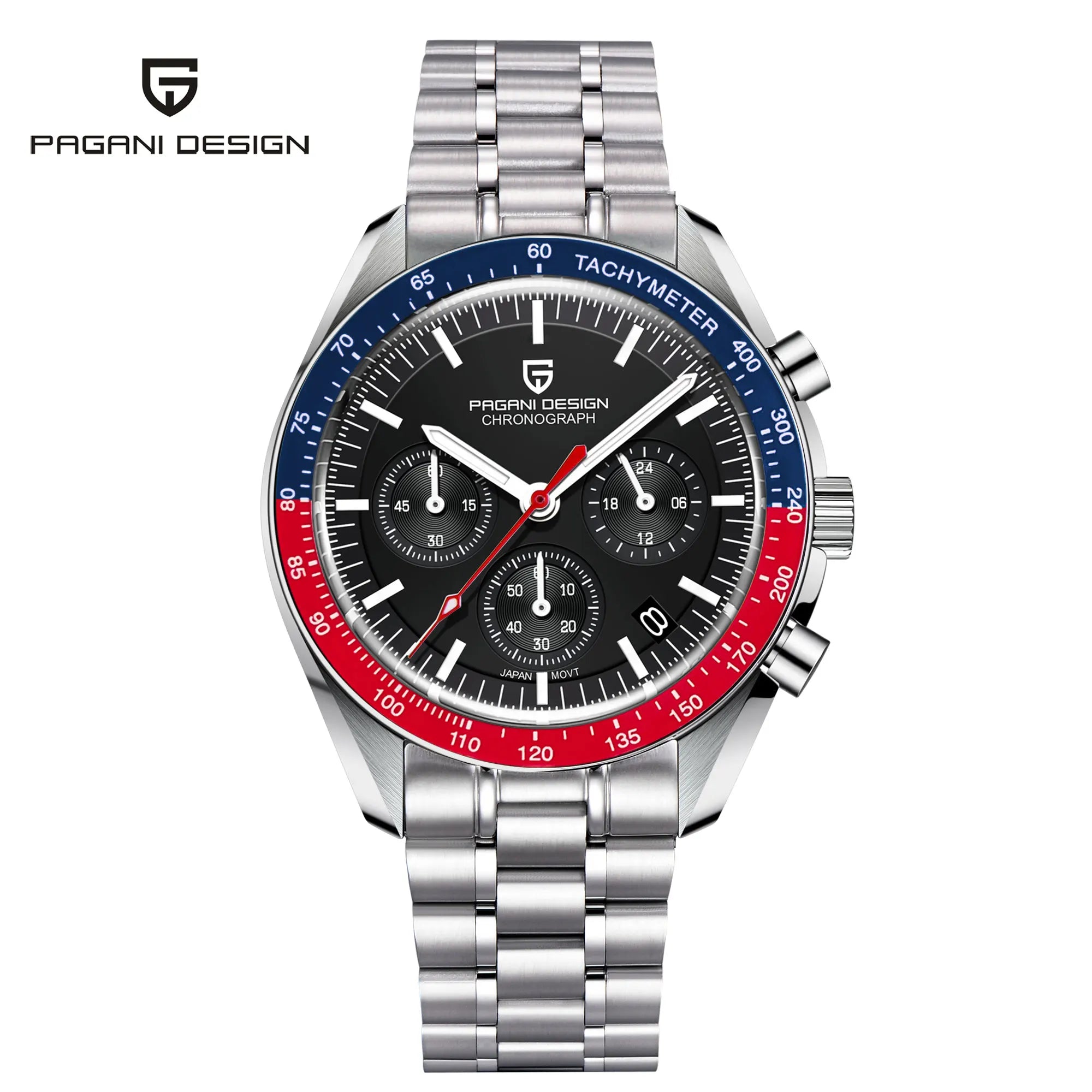 PAGANI DESIGN Men's Steel Watch