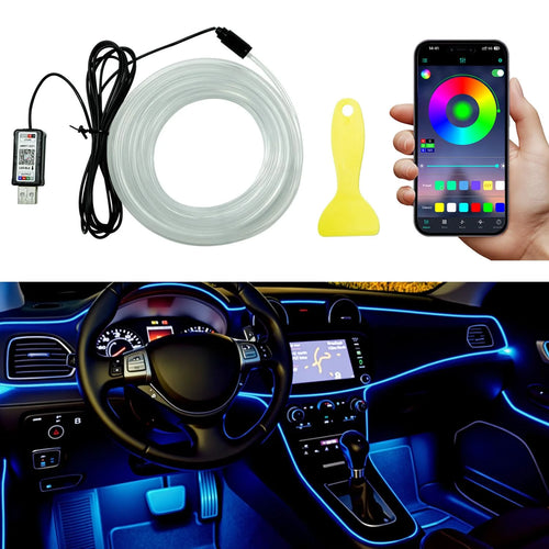 Car LED Interior Lights — App & Music Sync