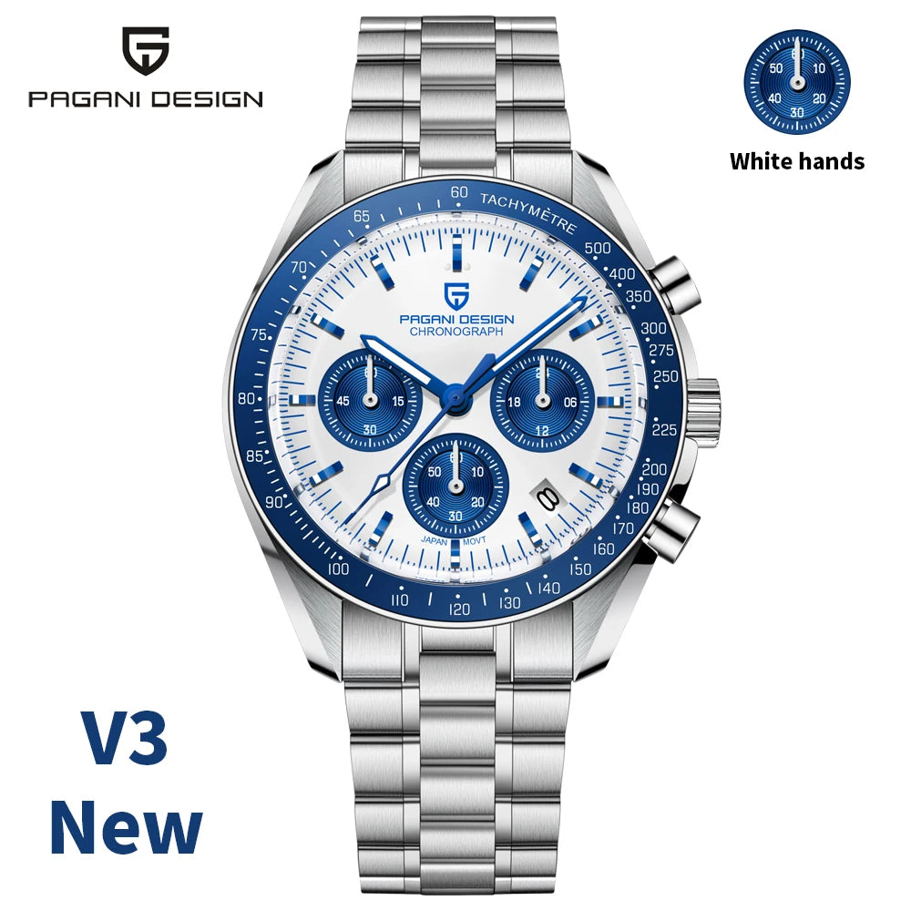 PAGANI DESIGN Men's Steel Watch