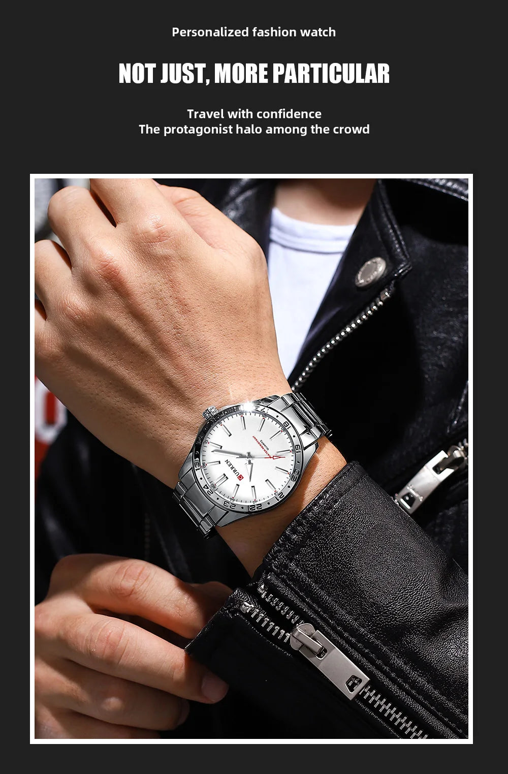 CURREN Men's Classic Business Watch